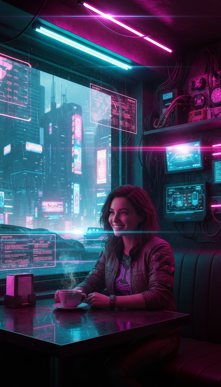 Cyberpunk AI Video Generator